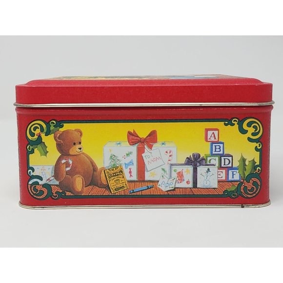 Vintage Crayola Crayons Trade Mark 1992 Holiday Edition‎ Tin Box - Picture 5 of 11